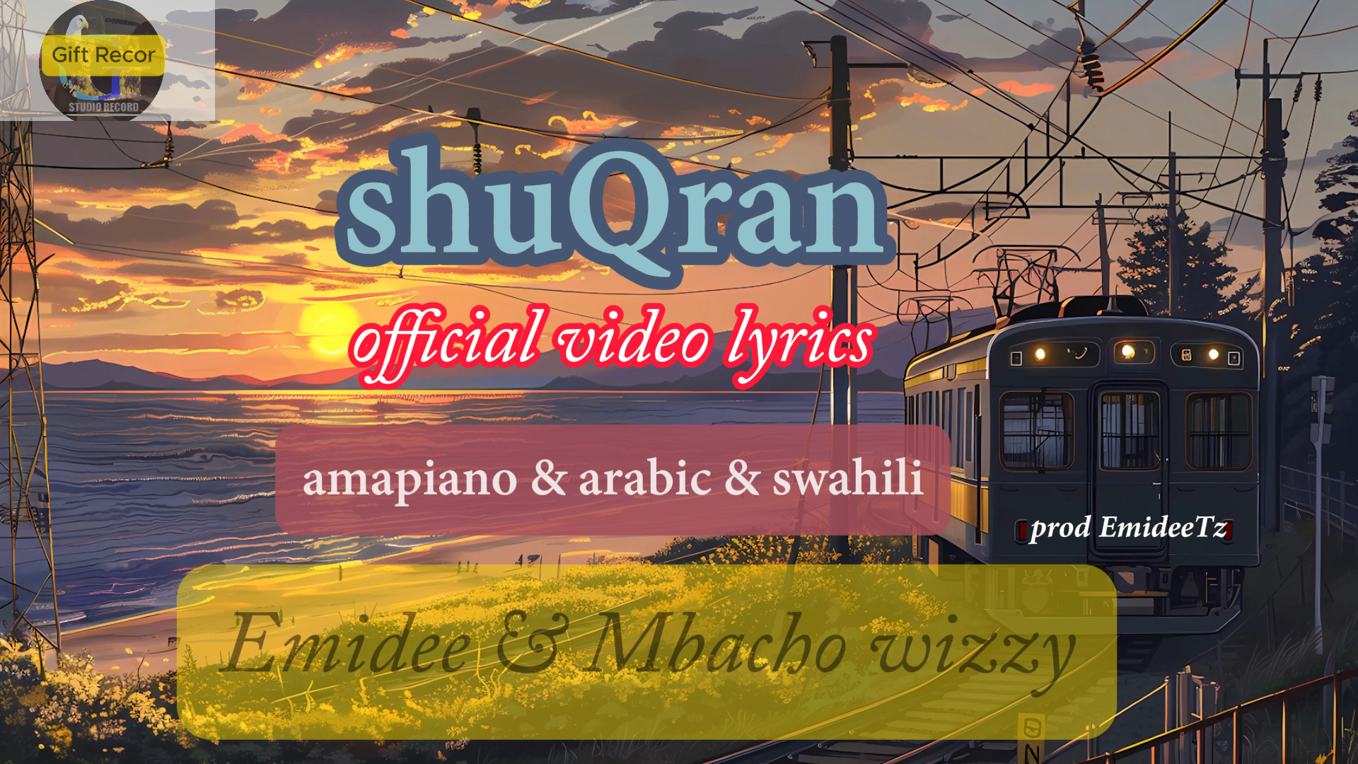 SHUKRANI – Emidee ft. Mbacho Wizzy (Official Lyrics Video) ? Produced by: Gift Record ? Released: 20