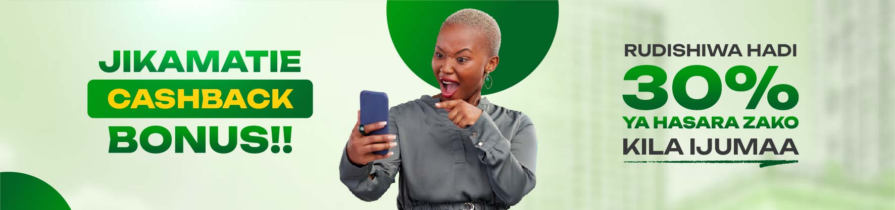 Bonasi ya kibabe sana asilimia 500