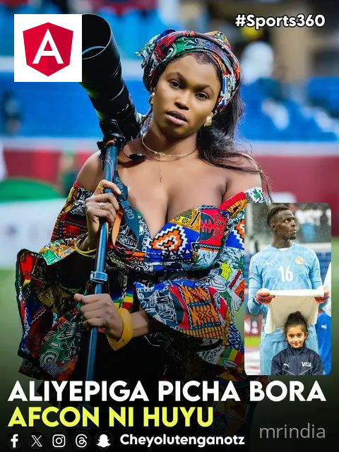 Huyu ni mpiga picha wa kike wa michezo kutoka Senegal, anayeitwa Amina Fall 🇸🇳 Raia wa Senegal. 