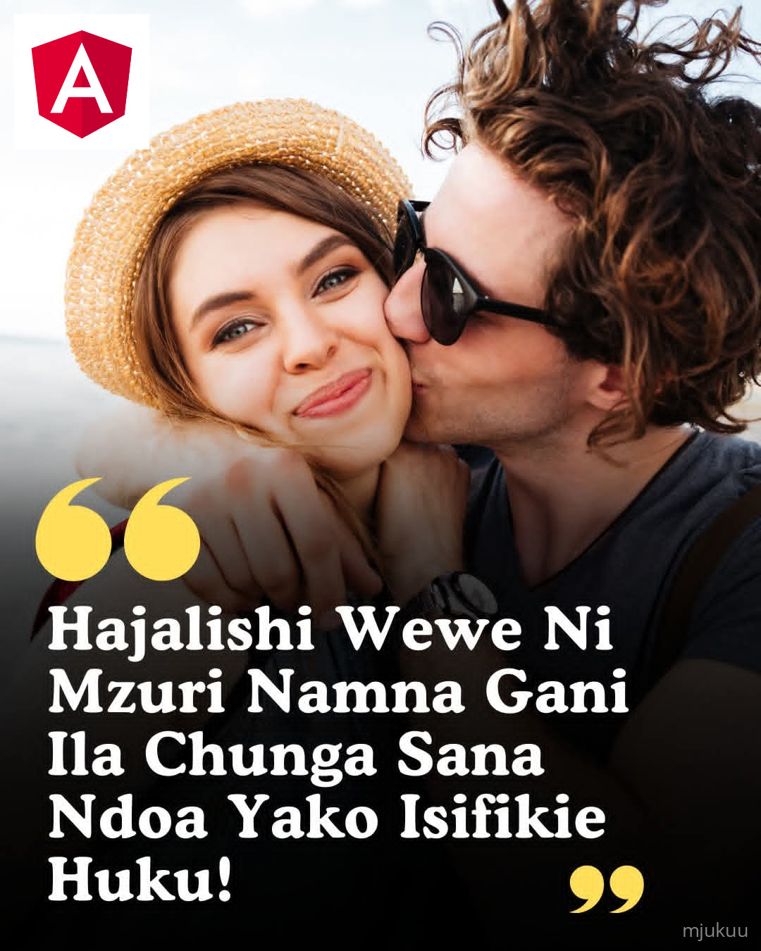 Hajalishi Wewe Ni Mzuri Namna Gani Ila Chunga Sana Ndoa Yako Isifikie Huku!