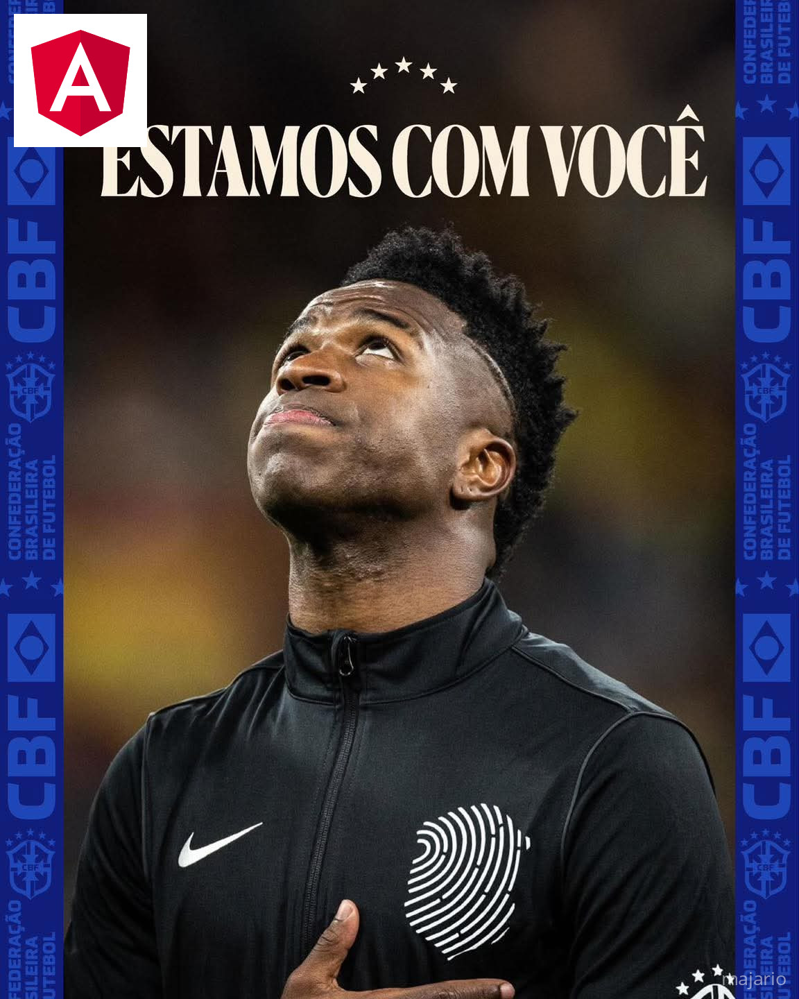 🇧🇷❤️‍🩹 Brazilian Federation release statement to support Vinicius Jr.