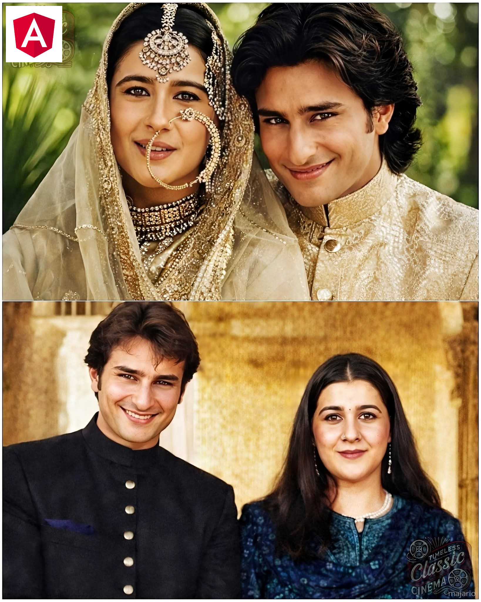 When Saif Ali Khan married Amrita Singh in 1991, it honestly felt like Bollywood didn’t see it coming. A 12-year age gap