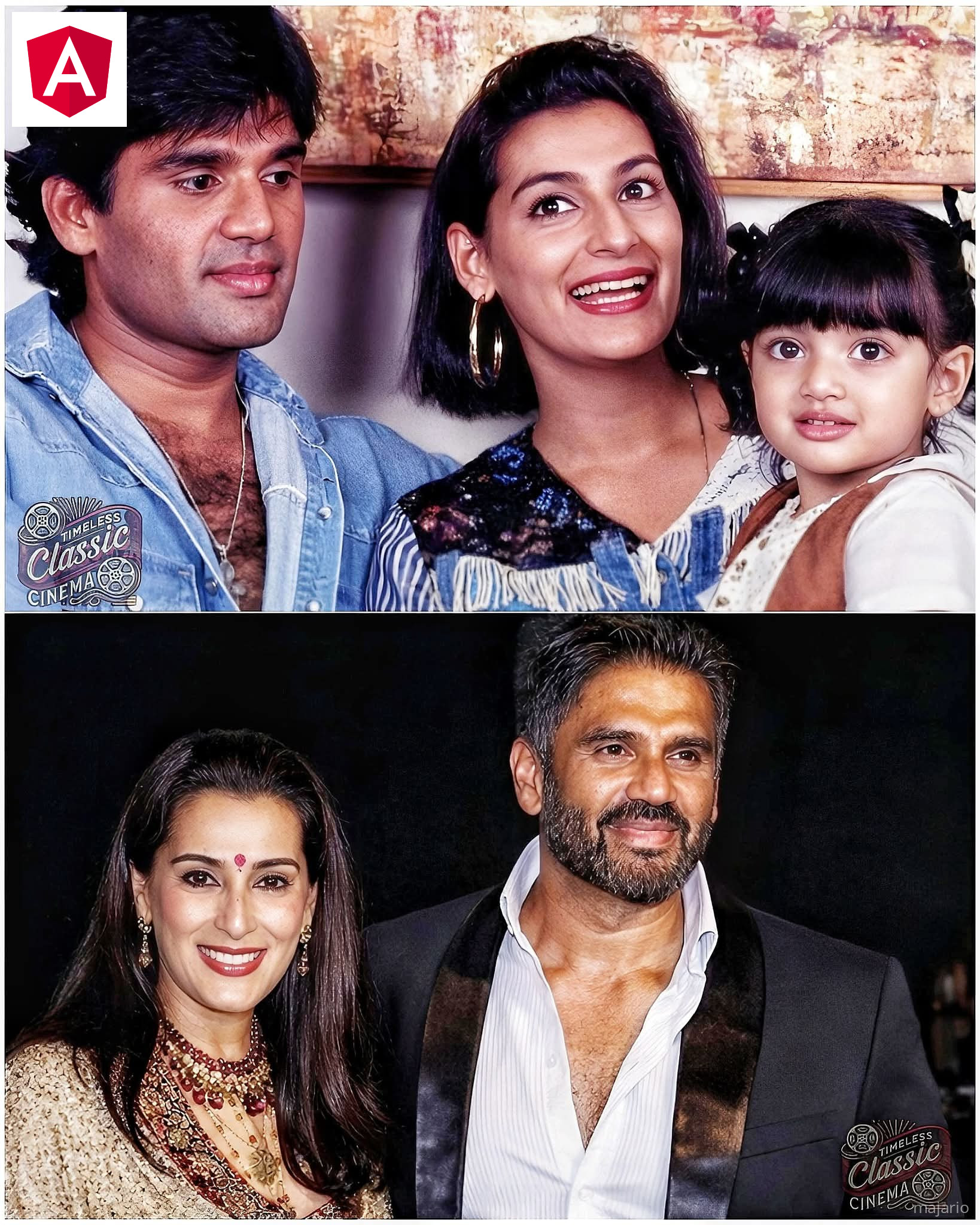 Suniel Shetty has been married to Mana Shetty (born Monisha Kadri) since December 25, 1991, and their love story is truly old-school