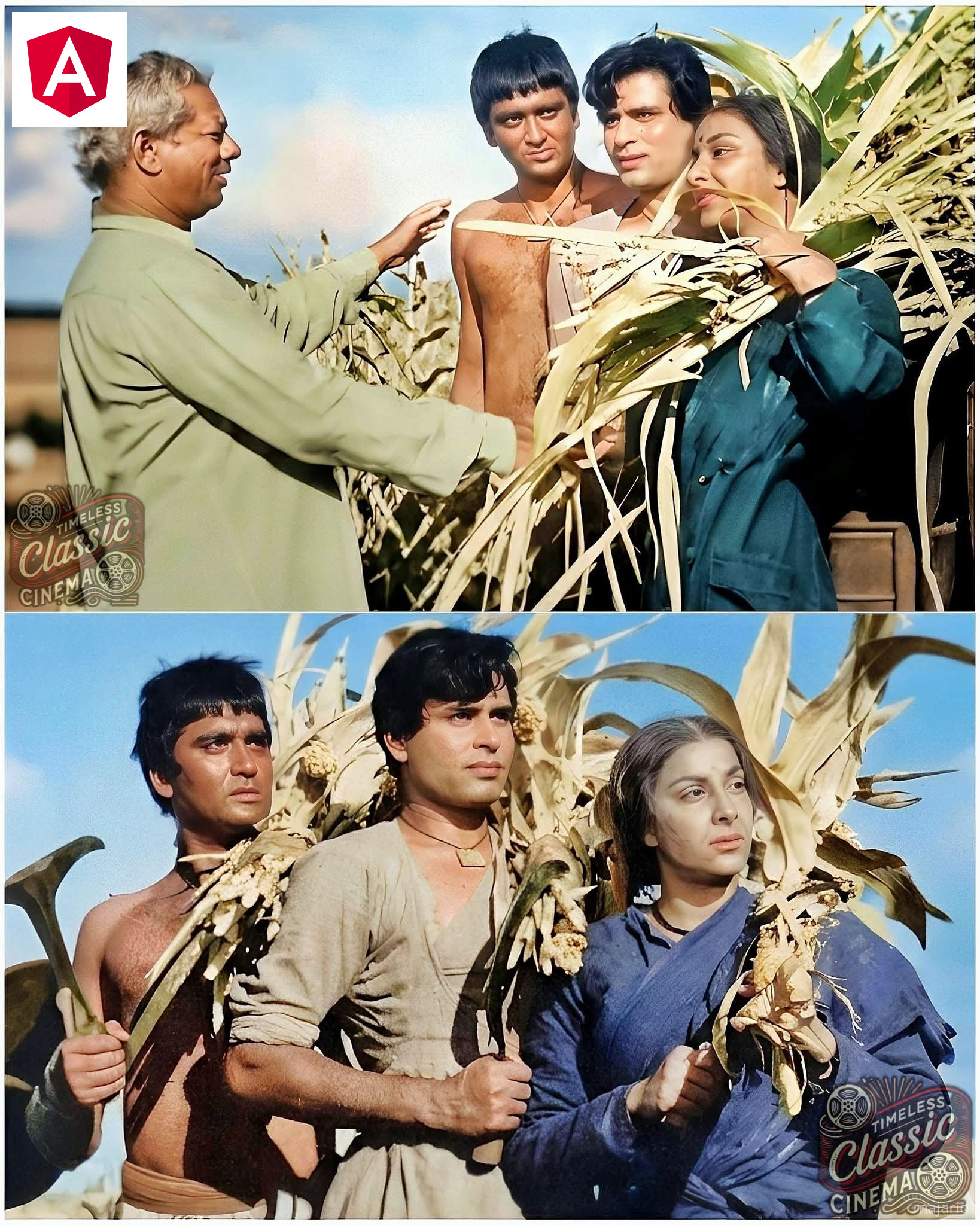 Mother India (1957) is not just a film, it’s an emotion for Indian cinema lovers. Directed by Mehboob Khan, the movie starred Nargis in one of the most powerful performances ever seen on screen, along with Sunil Dutt, Rajendra Kumar and Raaj Kumar