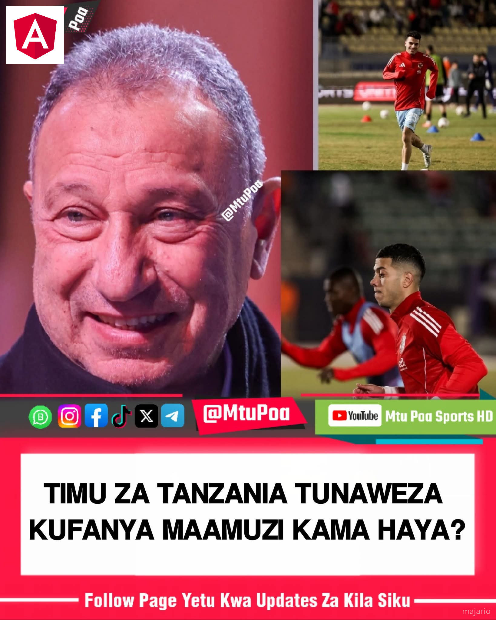 🚩Rais wa klabu ya Al Ahly, Mahmoud El-Khatib, ametangaza maamuzi makali