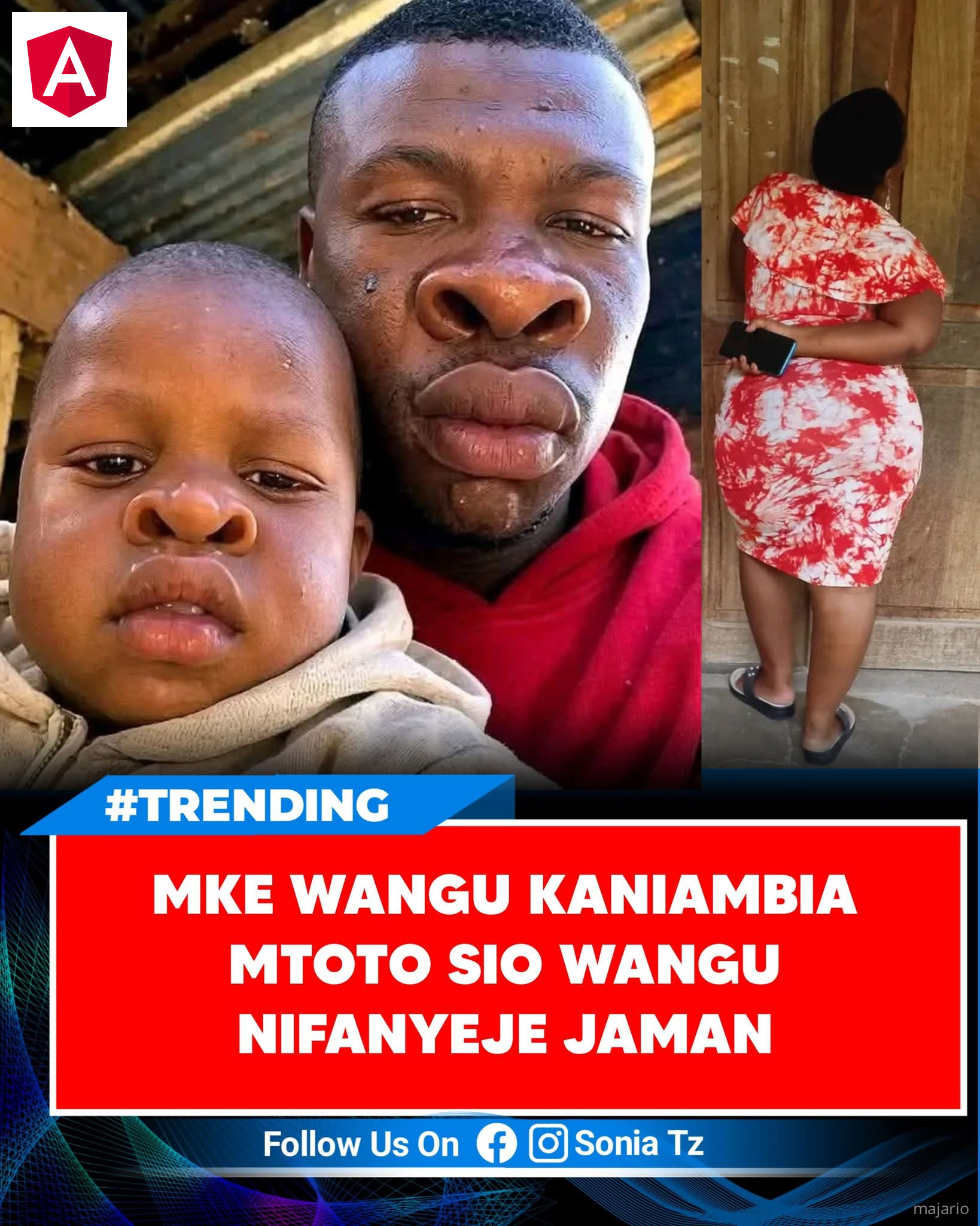 mke wangu kaniambia mtoto sio wangu nifanyaje ndugu zangu 