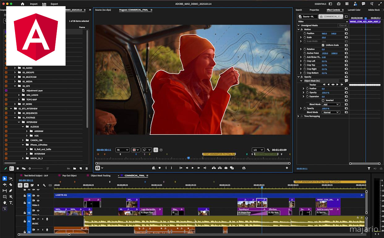 A person in a purple dress is cooking over an open fire inside a rustic kitchen with stone walls and a small window.